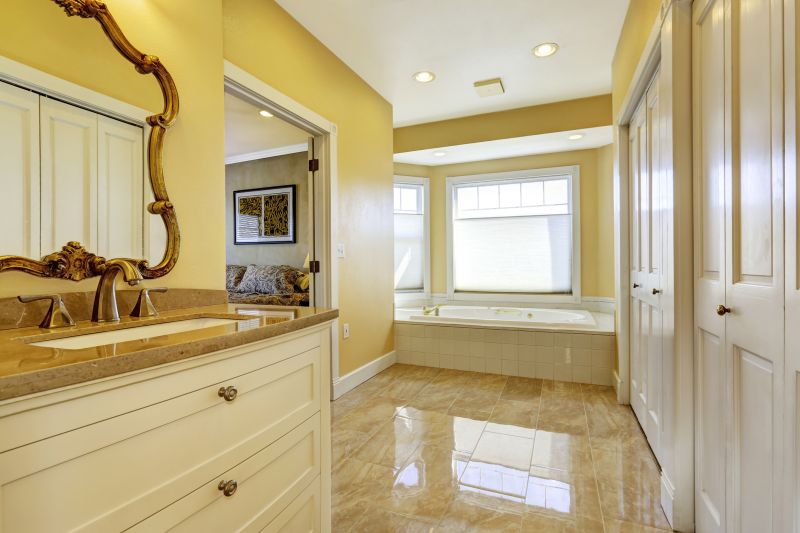 Luxury Bathroom with Heated Floor